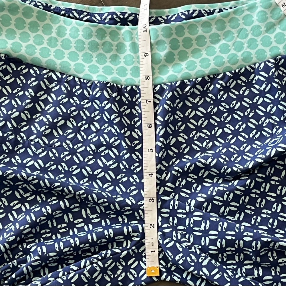 J. Mclaughlin Geometric Patterned Leggings - Size… - image 7